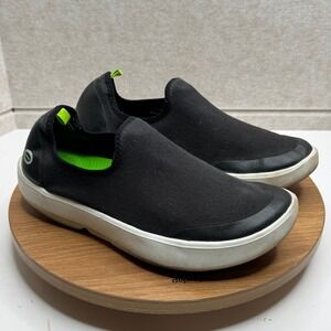 Oofos Ooahh Luxe Slip On Walking Shoe Comfort Recovery Support Black W9 EU40 GUC